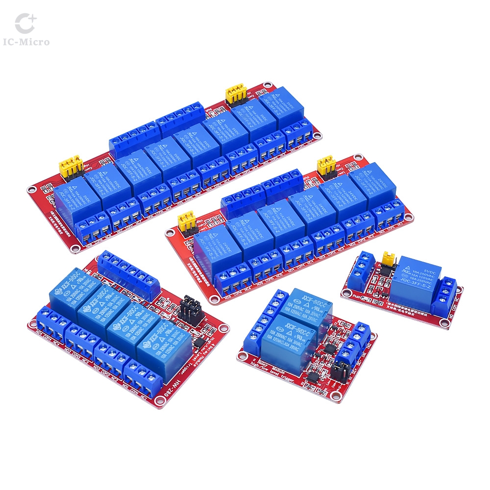 Relay 8 Channel Board - 1 2 6 4 8 قناة