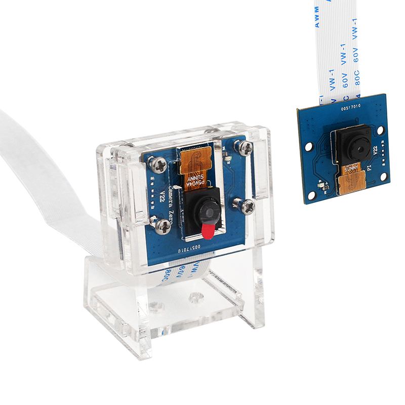 كاميرا حامل أكريليك من راسبيري - مراجعة Pi Zero W Board وسعره
