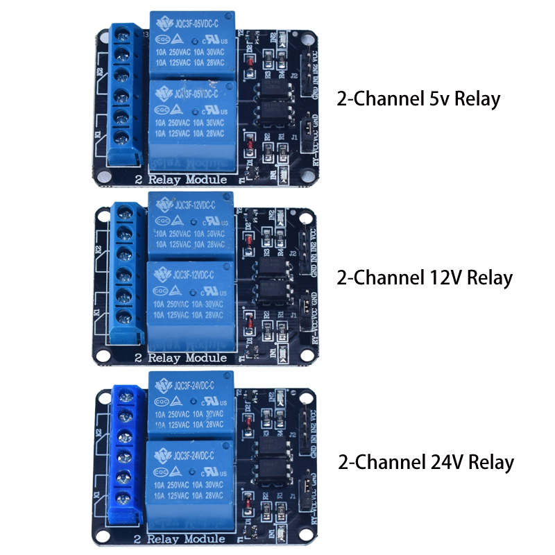 وحدة ريلاي بـ 1 أو 2 أو 4 أو 6 - مراجعة Relay 8 Channel Board وسعره