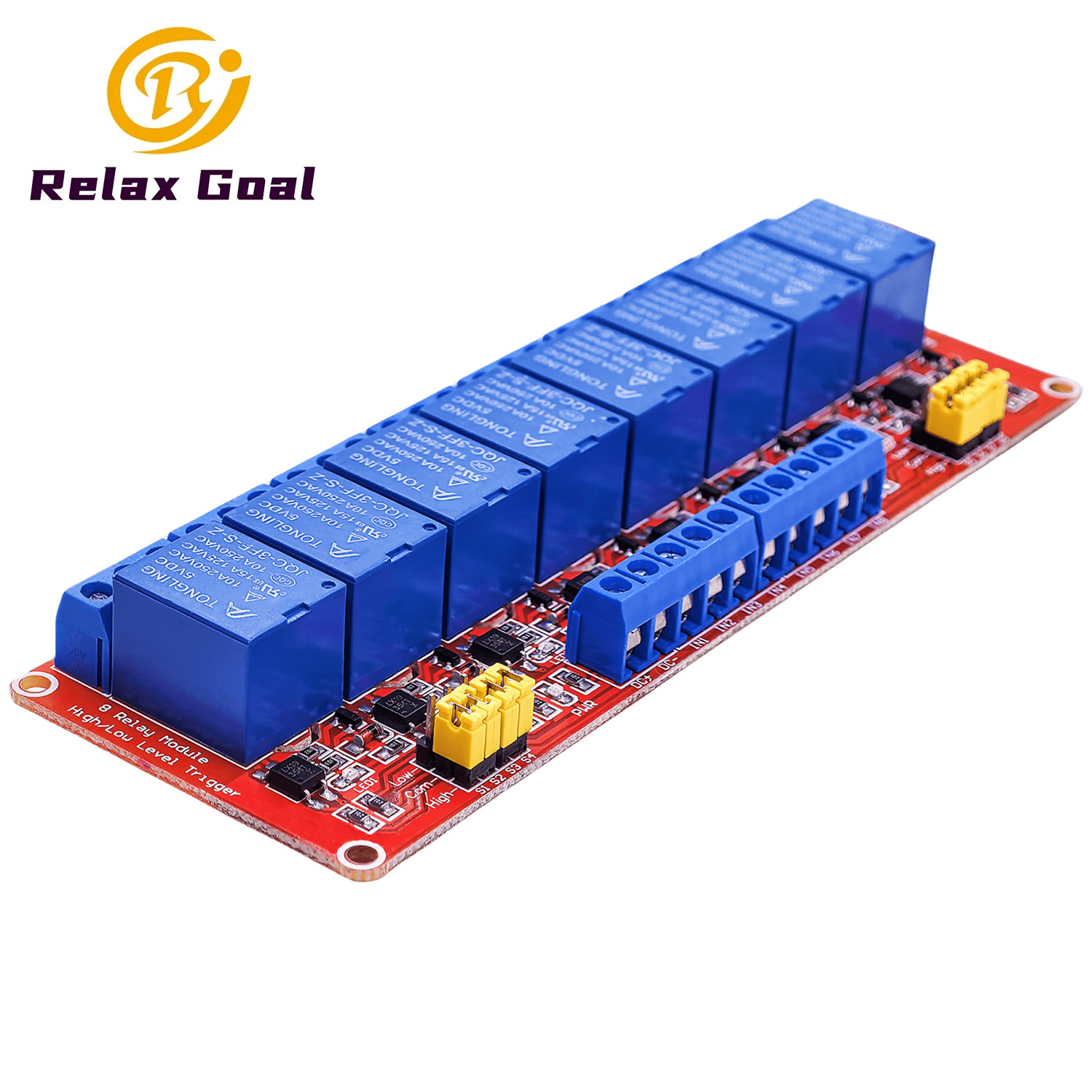 وحدة التتابع 8 قنوات 5 فولت 12 - مراجعة Relay 8 Channel Board وسعره