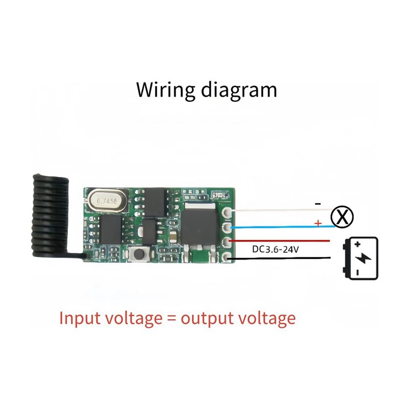 Y45A-وحدة تحكم في التبديل اللا - مراجعة 433Mhz Receiver Module وسعره