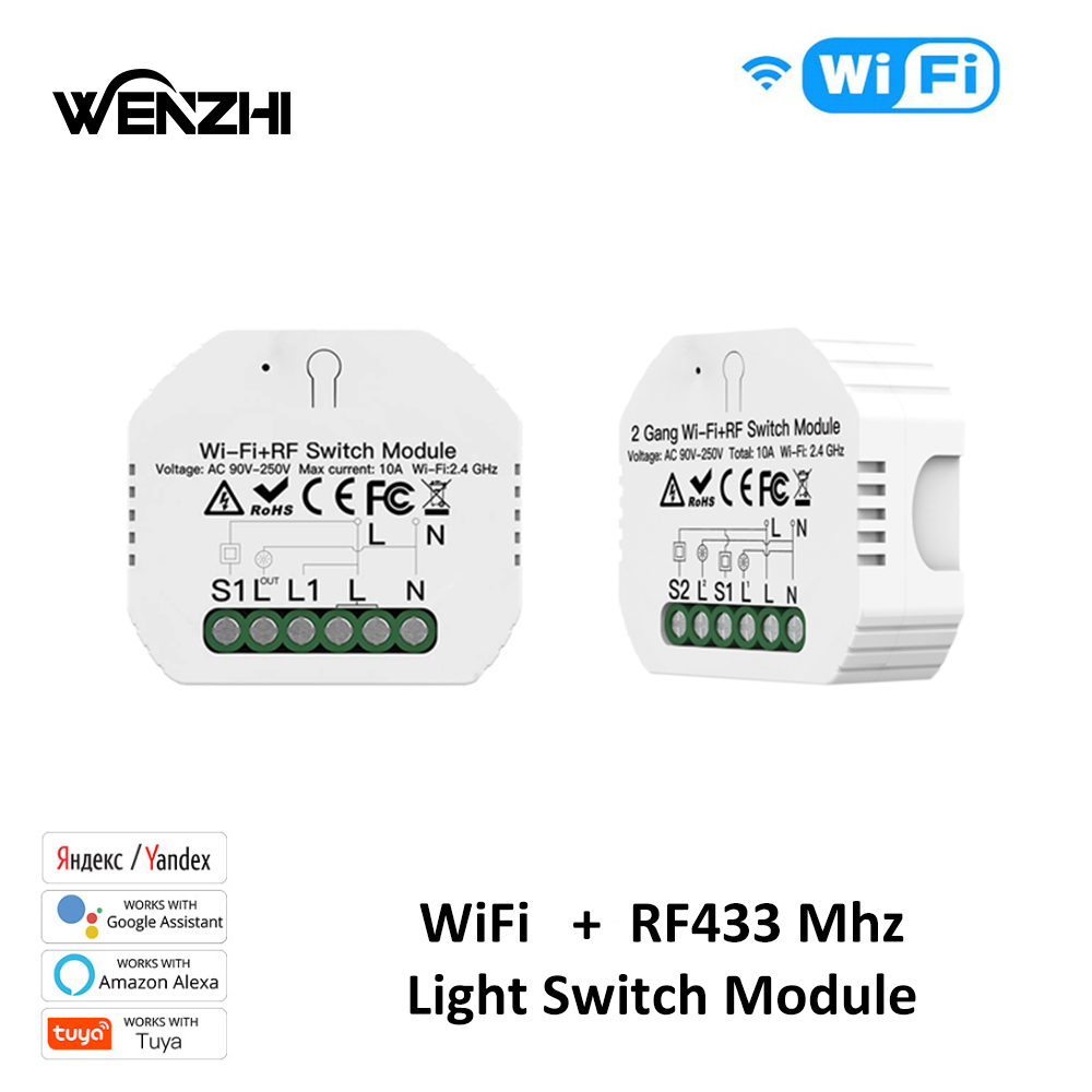 1/2 عصابة مفتاح الإضاءة لتقوم  - مراجعة Home Automation Panel Diy وسعره